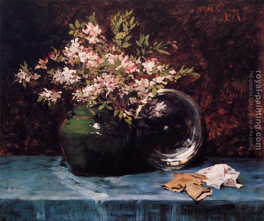 William Merritt Chase : Azaleas